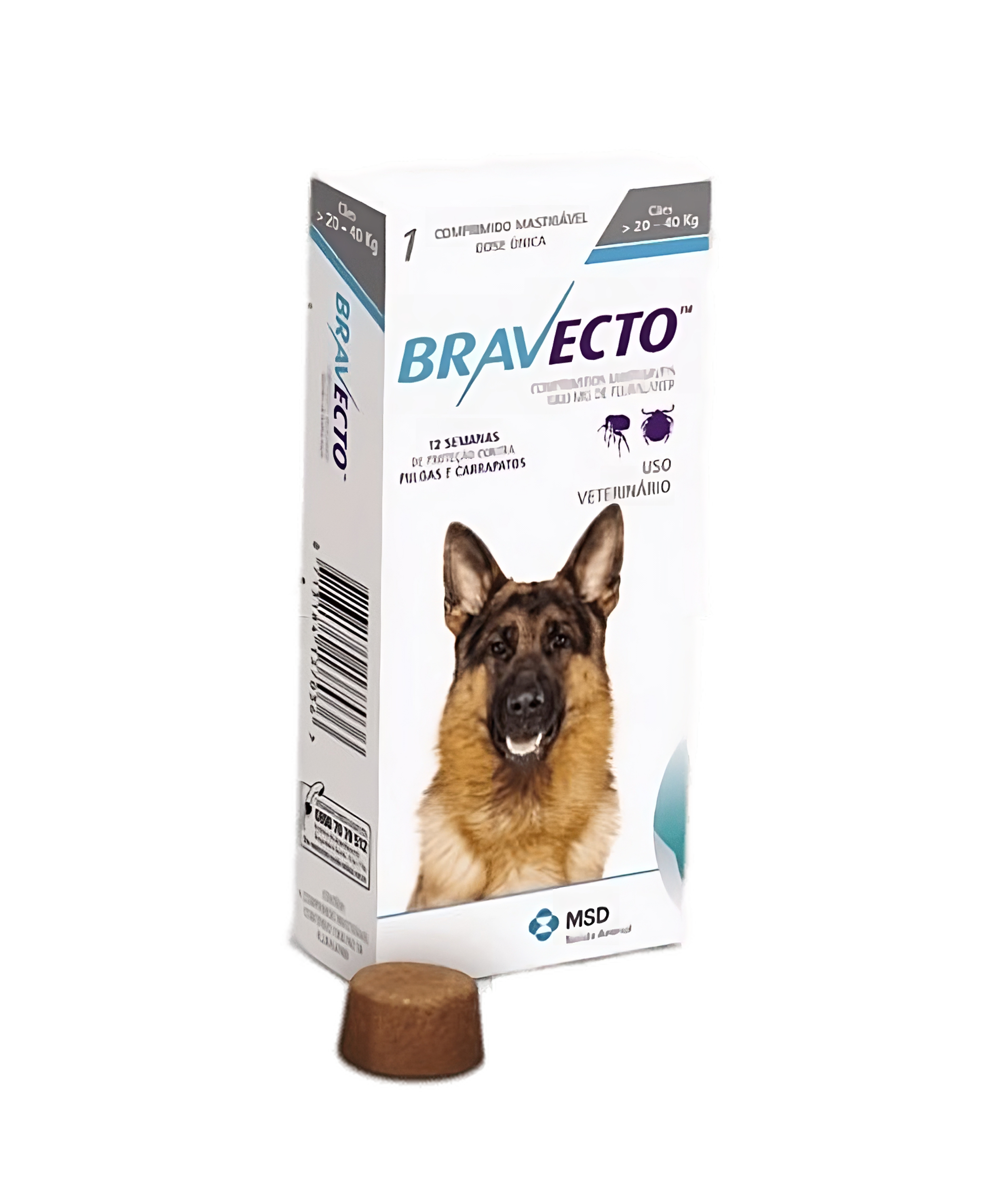 Bravecto 20kg a 40kg Peñaflor